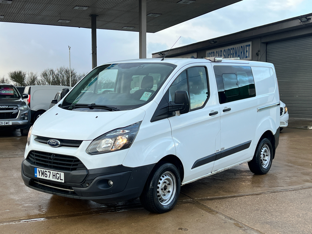 Ford Transit Custom 2.0 Tdci 310 Panel Van L2 H1 16 YM67HGL White #5