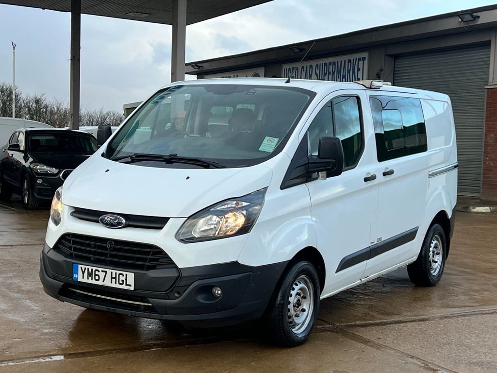 Ford Transit Custom 2.0 Tdci 310 Panel Van L2 H1 16 YM67HGL White #6
