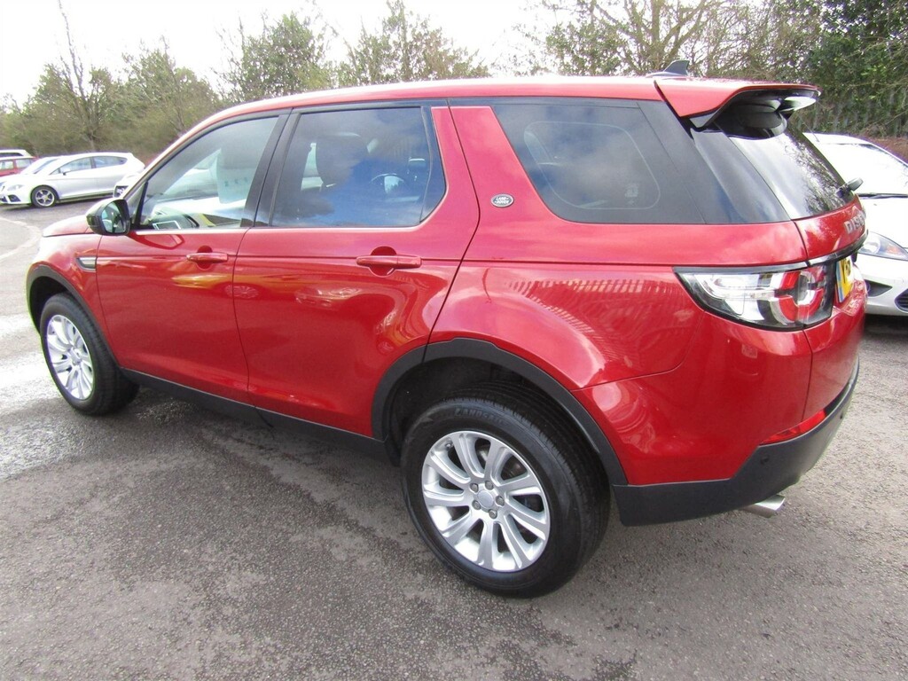 Land Rover Discovery Sport 2.2 Sd4 Se Tech 4Wd Ss Red #4