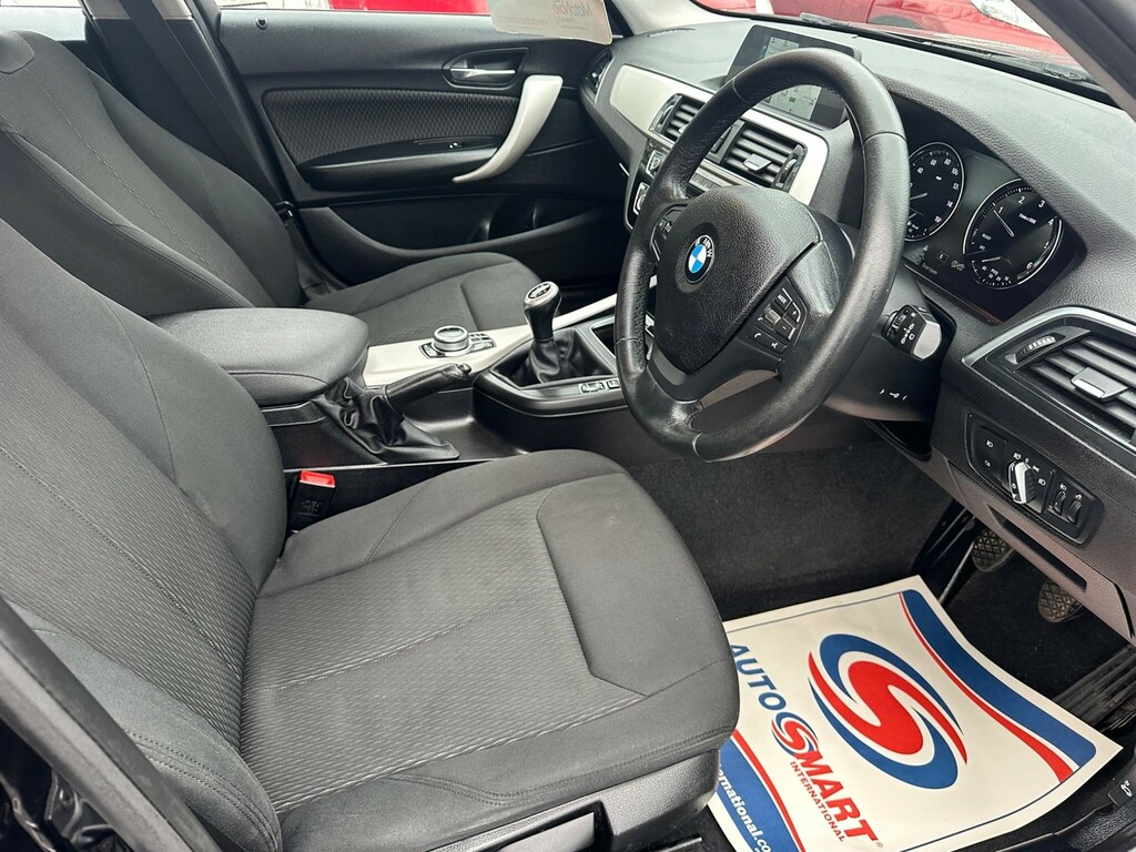 BMW 1 Series 2.0 118D Se Euro 6 Ss YJ19YAK Black #5