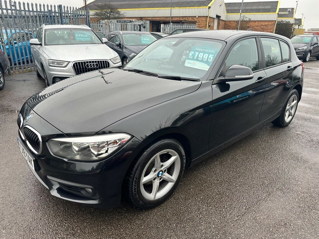BMW 1 Series 2.0 118D Se Euro 6 Ss YJ19YAK Black #3
