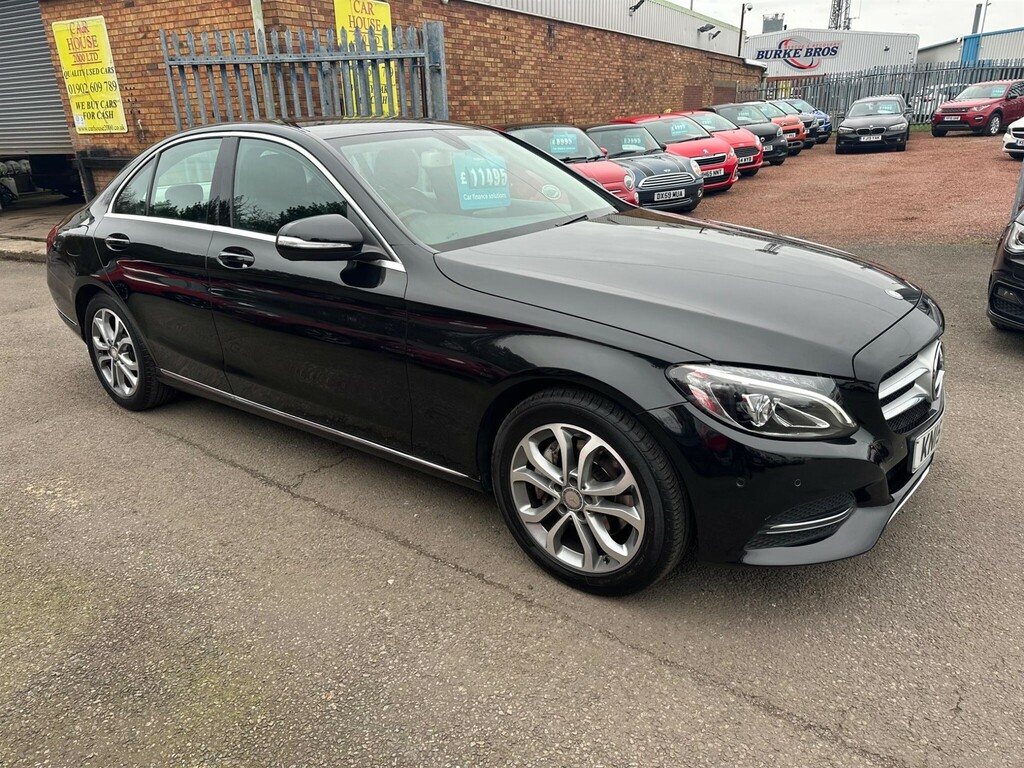 Mercedes-Benz C Class 2.0 Sport 7G-tronic Euro 6 Ss KN15ZLV Black #3