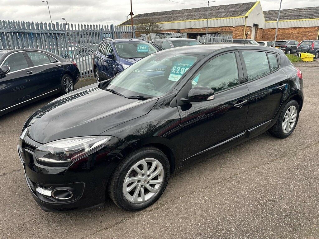 Renault Megane 1.5 Dci Energy Dynamique Tomtom Euro 5 Ss YH64WLU Black #3