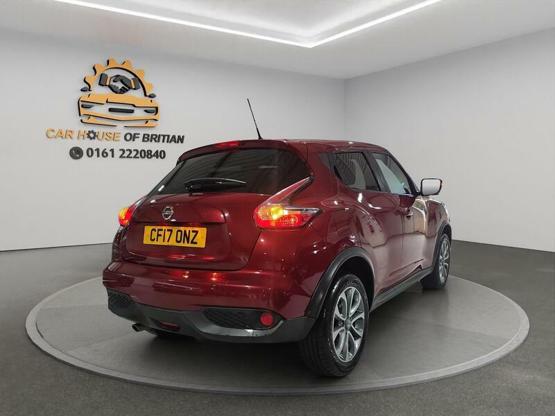 Nissan Juke 1.6 Tekna Xtron Euro 6 CF17ONZ Red #6