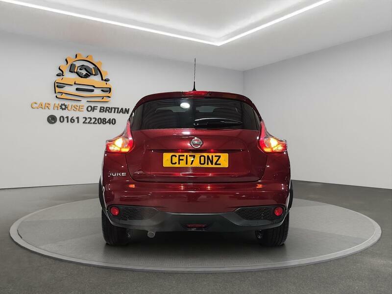 Nissan Juke 1.6 Tekna Xtron Euro 6 CF17ONZ Red #4