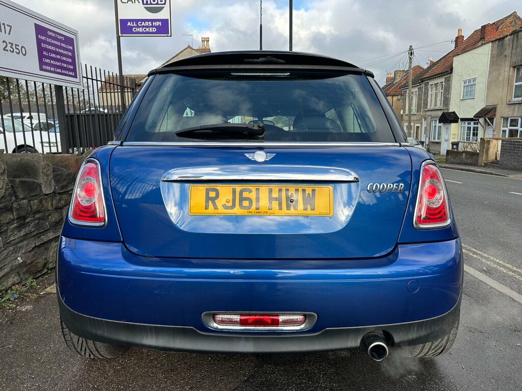 Mini Hatch 1.6 Cooper Hatchback Euro 5 Ss RJ61HWW Blue #5
