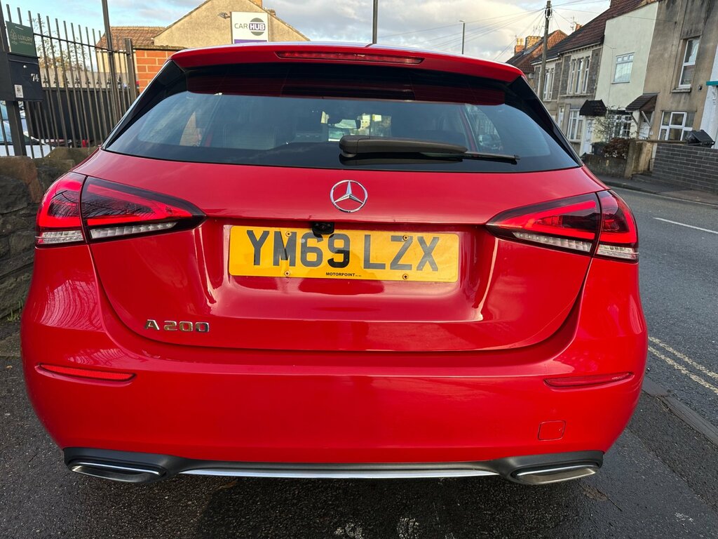 Mercedes-Benz A Class 1.3 A200 Sport Hatchback Euro 6 YM69LZX Red #4