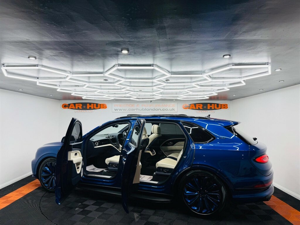 Bentley Bentayga 4.0 V8 Azure Ewb 4Wd Euro 6 Ss AV74WCR Blue #2