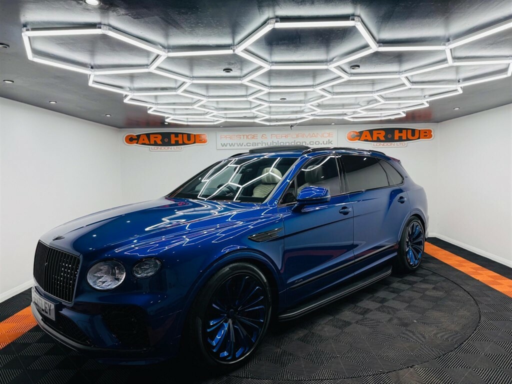 Bentley Bentayga 4.0 V8 Azure Ewb 4Wd Euro 6 Ss AV74WCR Blue #4