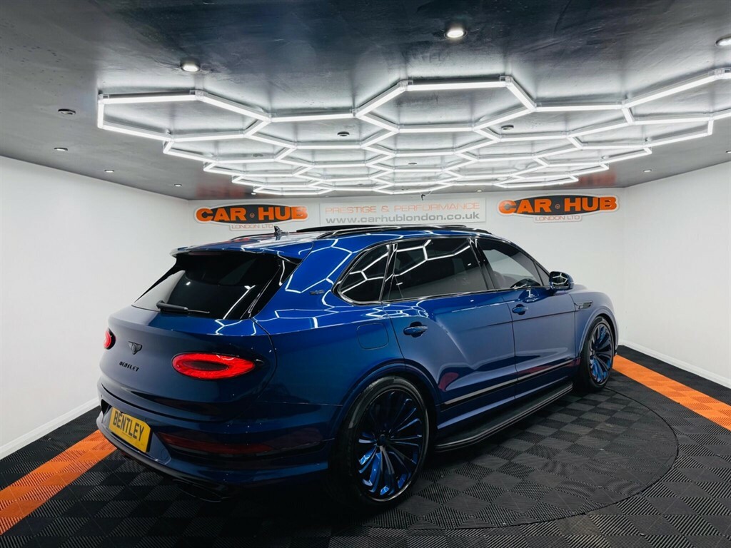 Bentley Bentayga 4.0 V8 Azure Ewb 4Wd Euro 6 Ss AV74WCR Blue #6