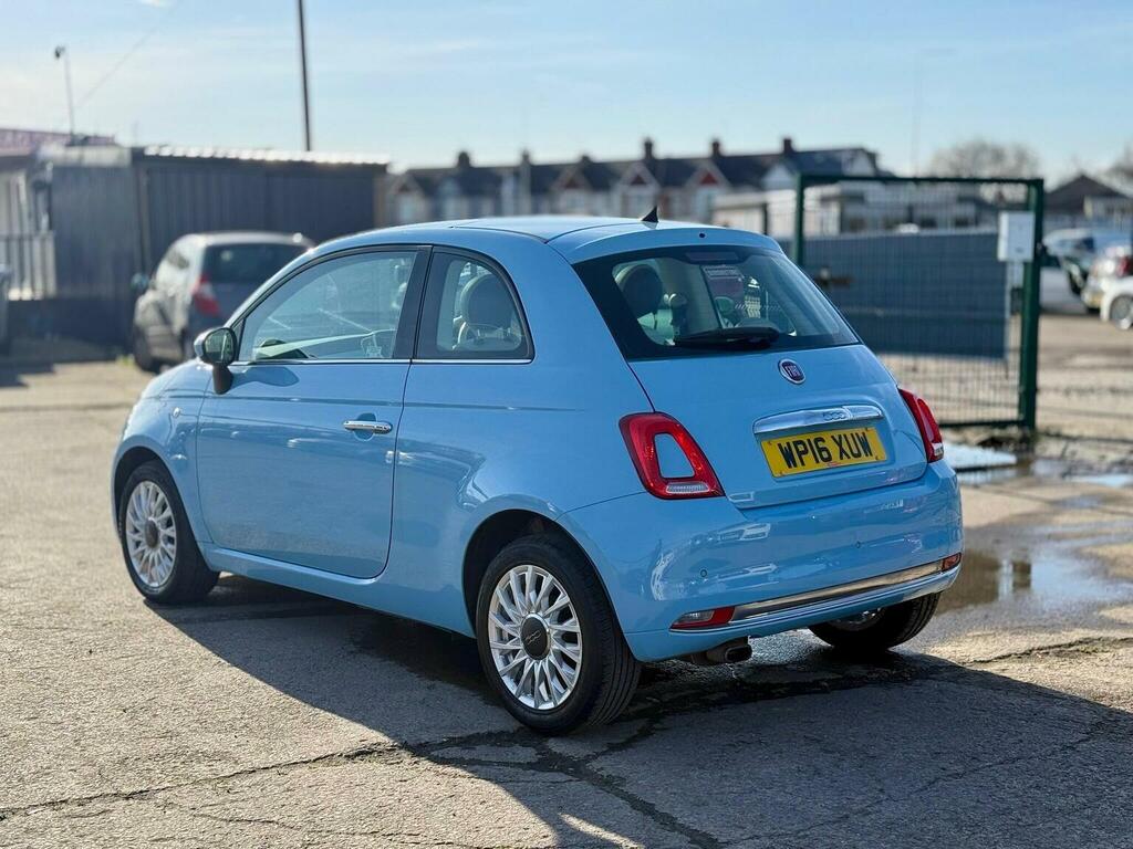 Fiat 500 Hatchback 1.2 Lounge Euro 6 Ss 201616 WP16XUW Green #2
