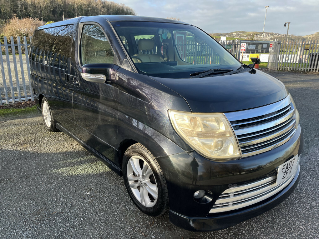 Nissan Elgrand Elgrand Campervan FA07ZFV