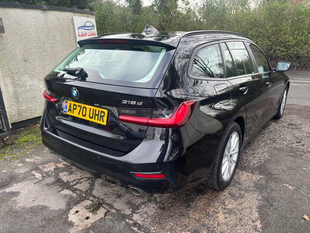 BMW 3 Series 2.0 318D Mht Se Touring Euro 6 S S AP70UHR Black #4
