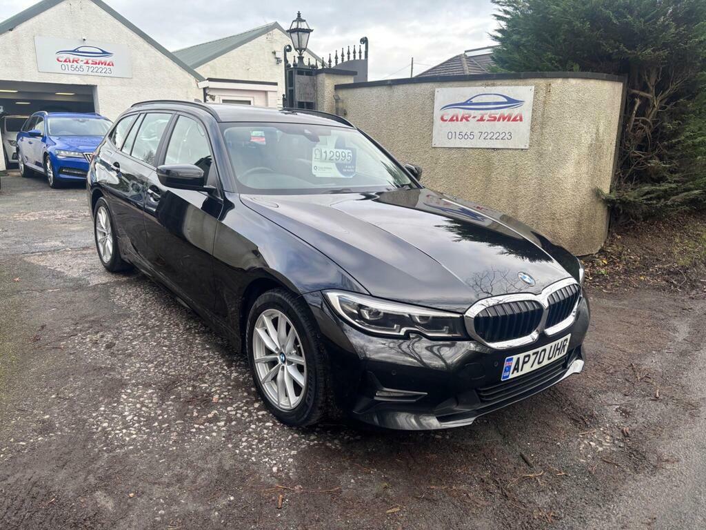 BMW 3 Series 2.0 318D Mht Se Touring Euro 6 S S AP70UHR Black #3