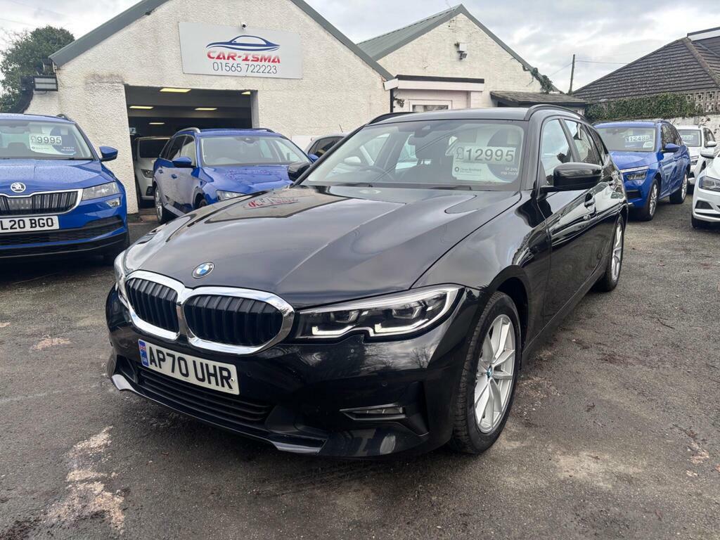 BMW 3 Series 2.0 318D Mht Se Touring Euro 6 S S AP70UHR Black #2