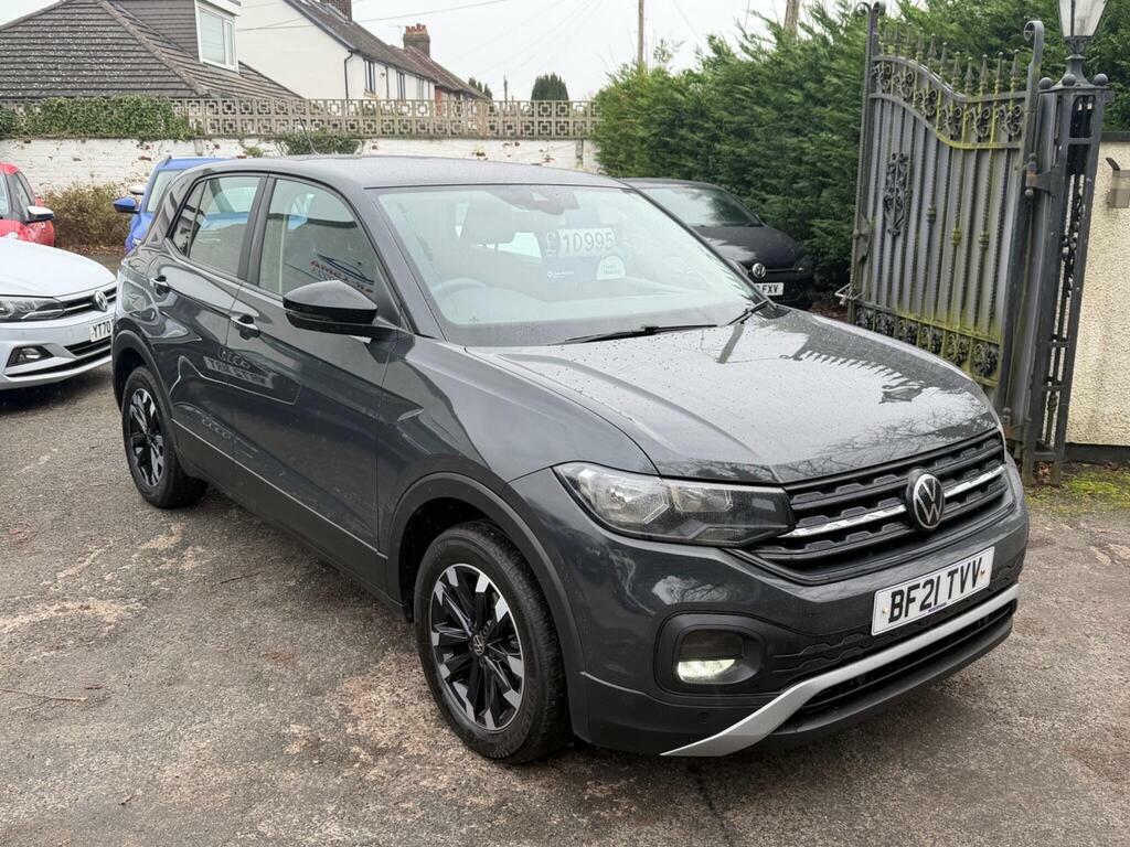 Volkswagen T-Cross 1.0 Tsi S Euro 6 S S BF21TVV Grey #2