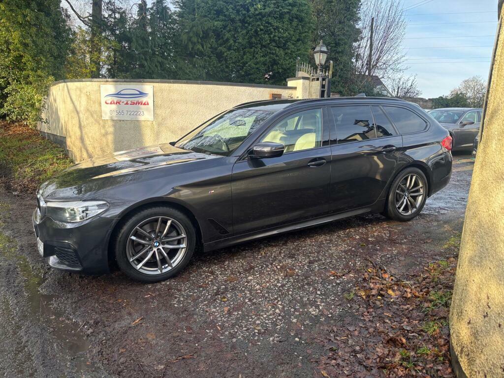 BMW 5 Series 2.0 520D M Sport Touring Euro 6 S S BU68EUC Grey #5
