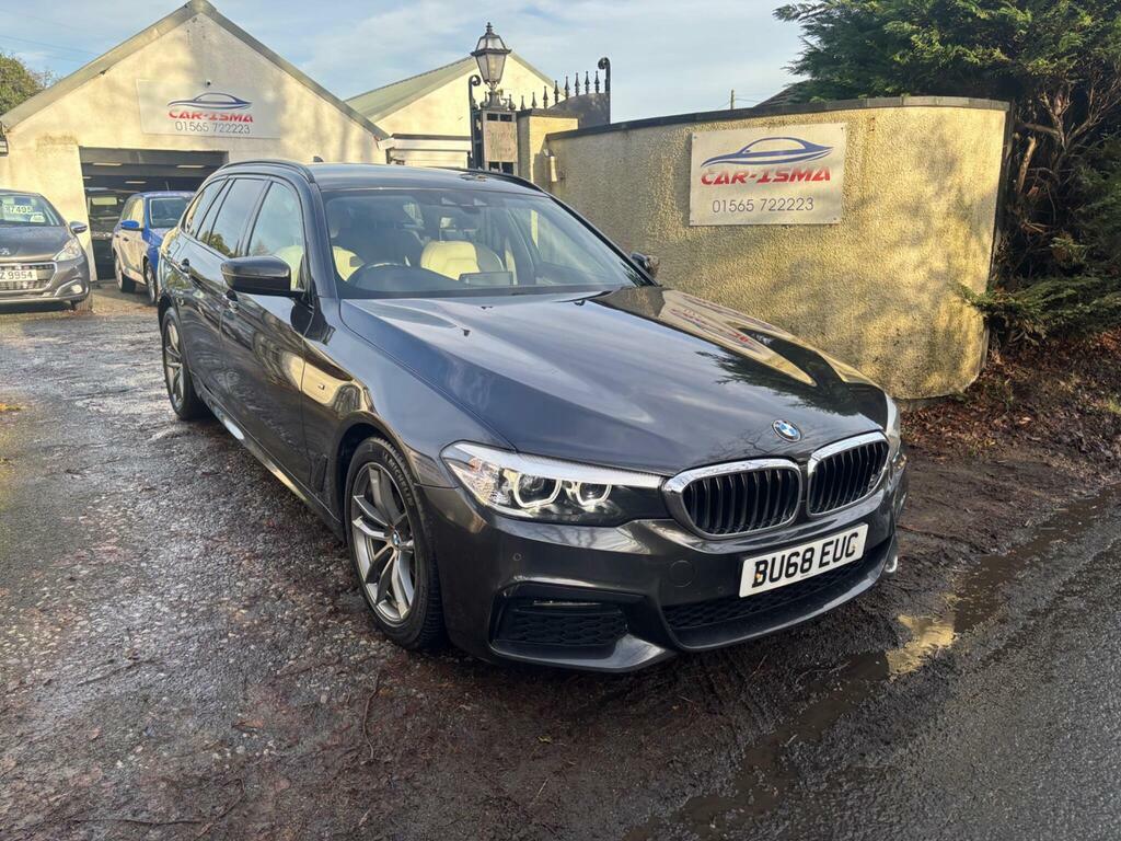 BMW 5 Series 2.0 520D M Sport Touring Euro 6 S S BU68EUC Grey #4