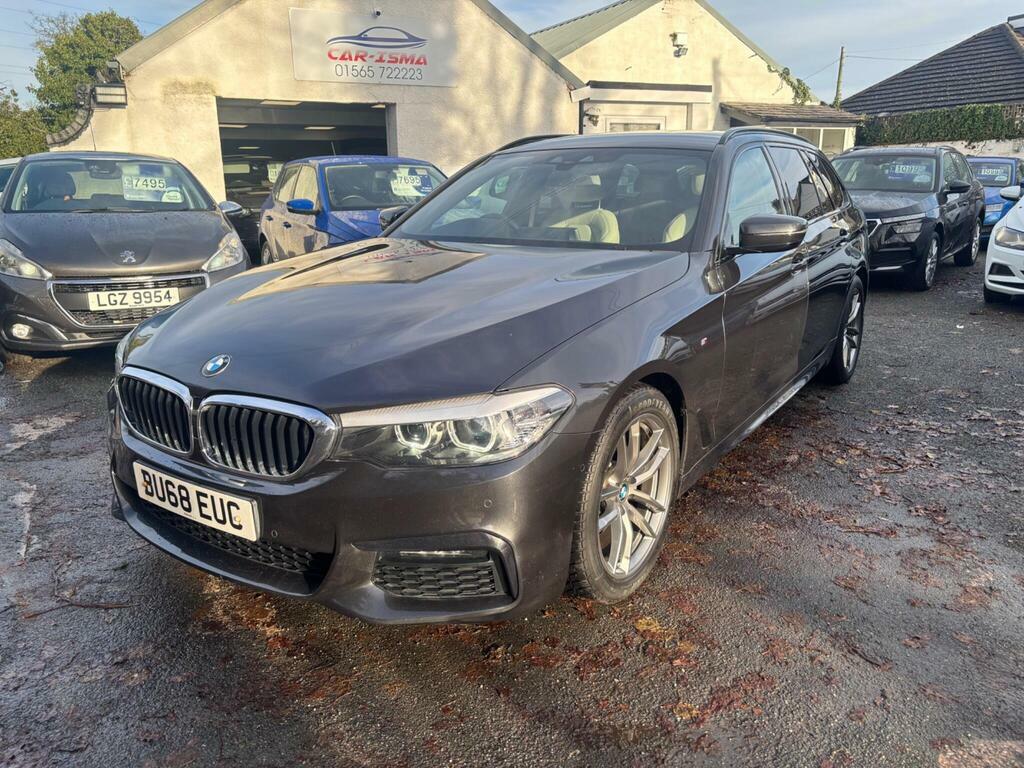 BMW 5 Series 2.0 520D M Sport Touring Euro 6 S S Grey