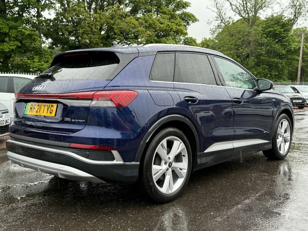 Audi Q4 E Tron Suv RF21TYG Blue #5