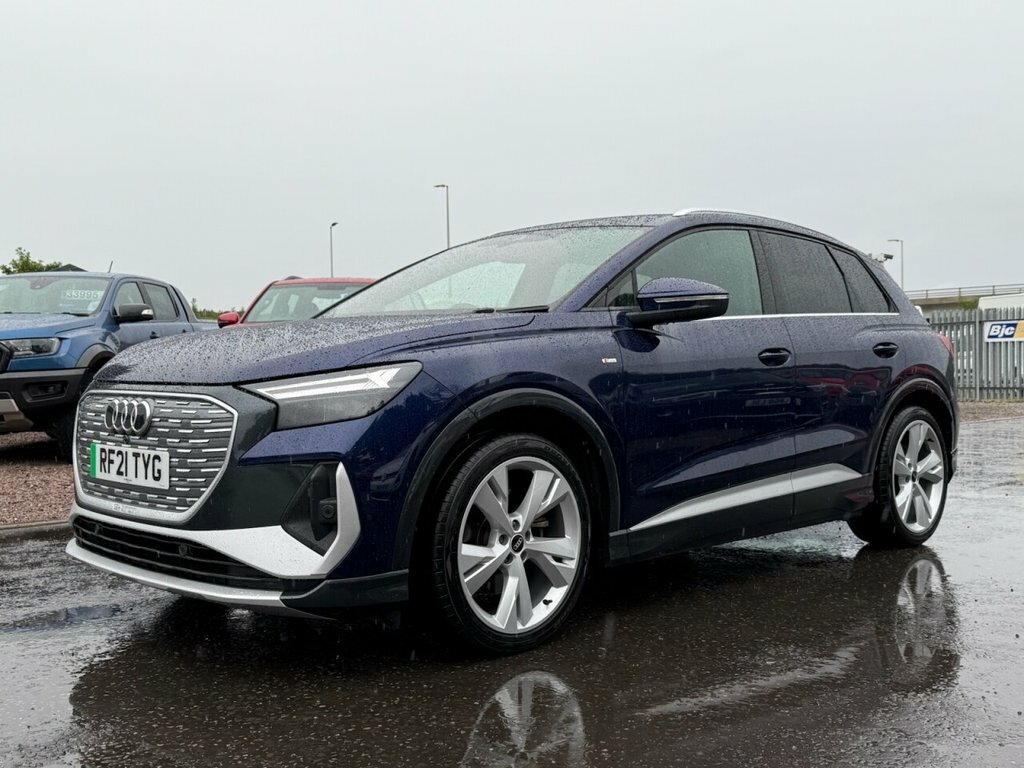 Audi Q4 E Tron Suv RF21TYG Blue #3
