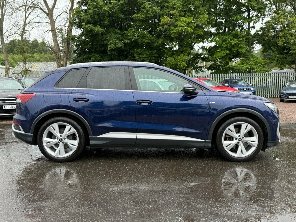 Audi Q4 E Tron Suv RF21TYG Blue #4