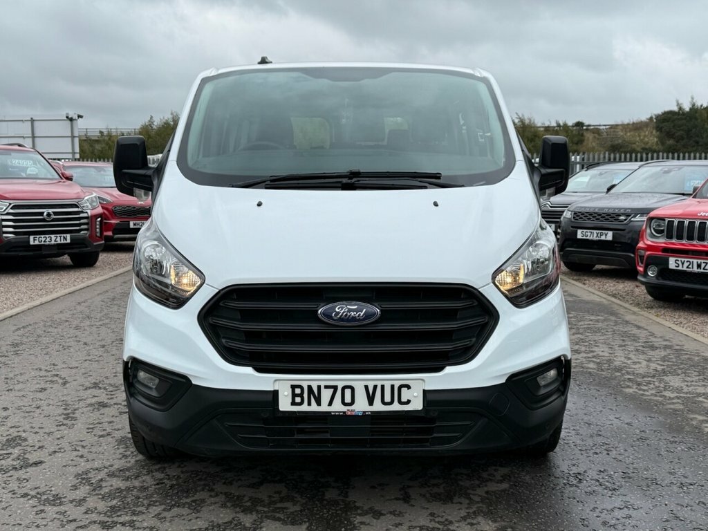 Ford Transit Custom 2L Leader BN70VUC White #2