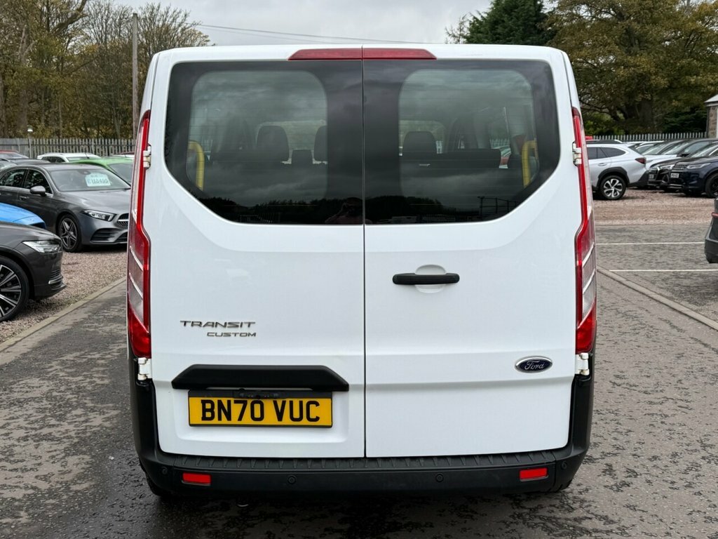 Ford Transit Custom 2L Leader BN70VUC White #6