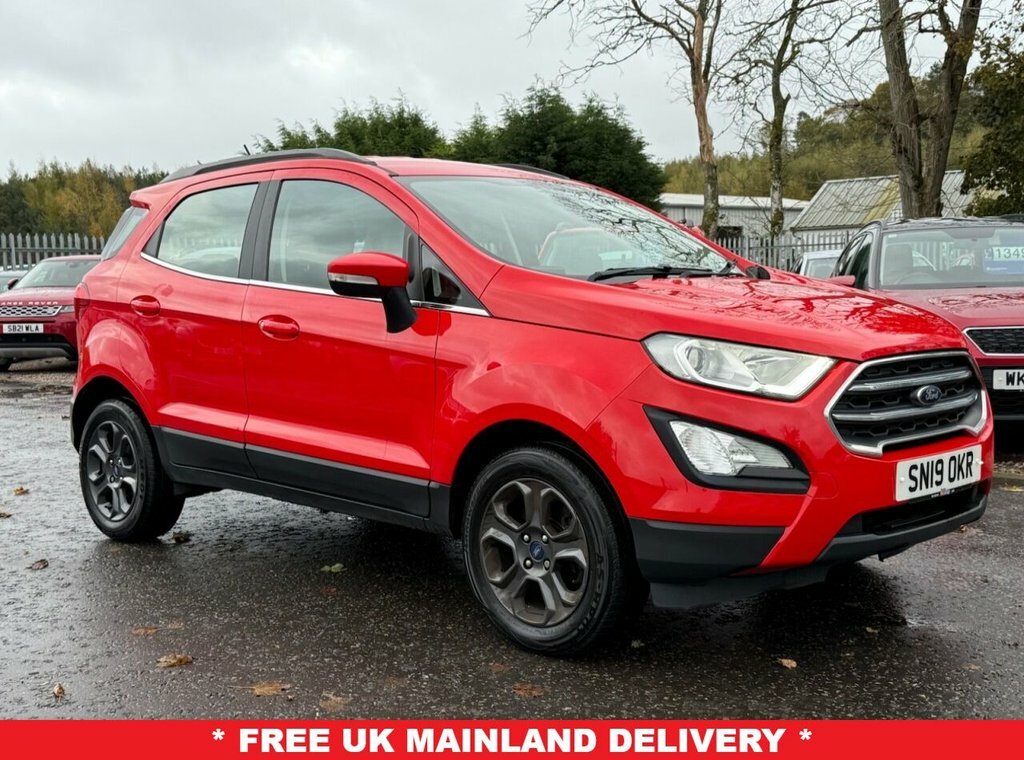 Ford Ecosport 1L Zetec Red