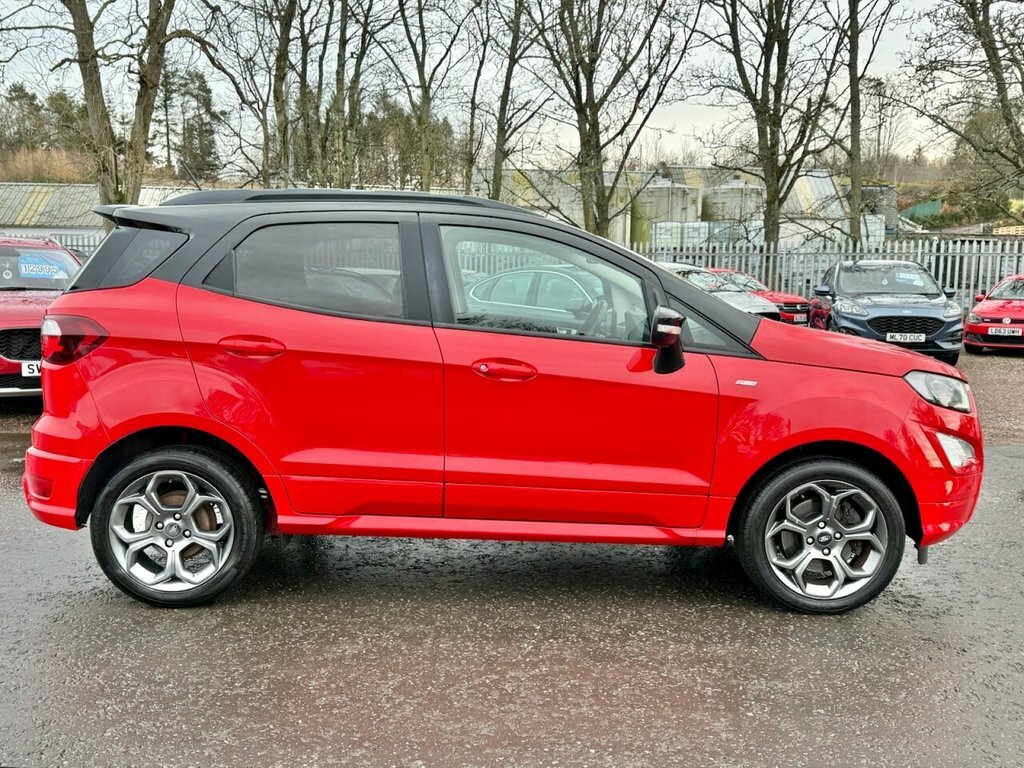 Ford Ecosport 1L St-line GU69WUW Red #4
