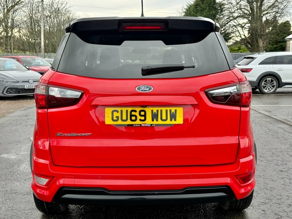 Ford Ecosport 1L St-line GU69WUW Red #6
