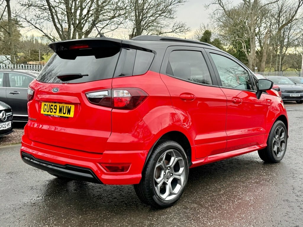 Ford Ecosport 1L St-line GU69WUW Red #5