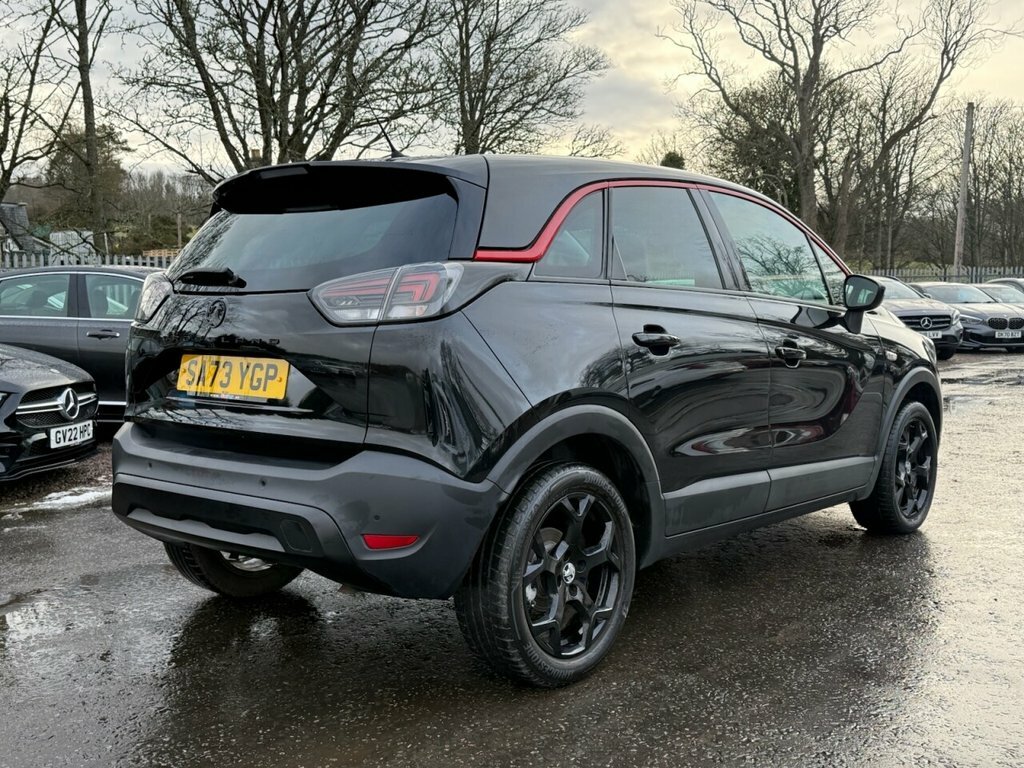 Vauxhall Crossland 1.2L Gs SA73YGP Black #5