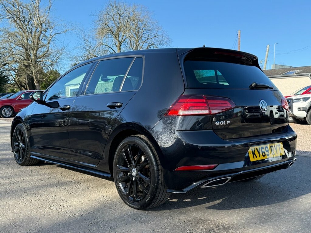 Volkswagen Golf 2L R-line KY69RYT Black #6