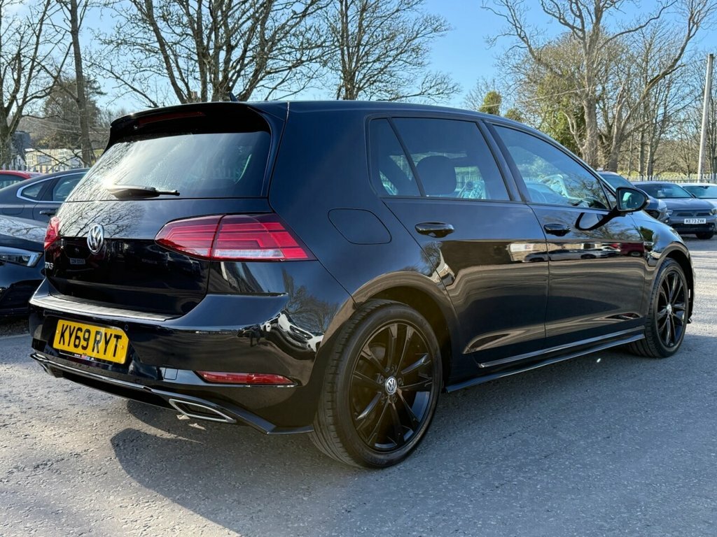 Volkswagen Golf 2L R-line KY69RYT Black #4