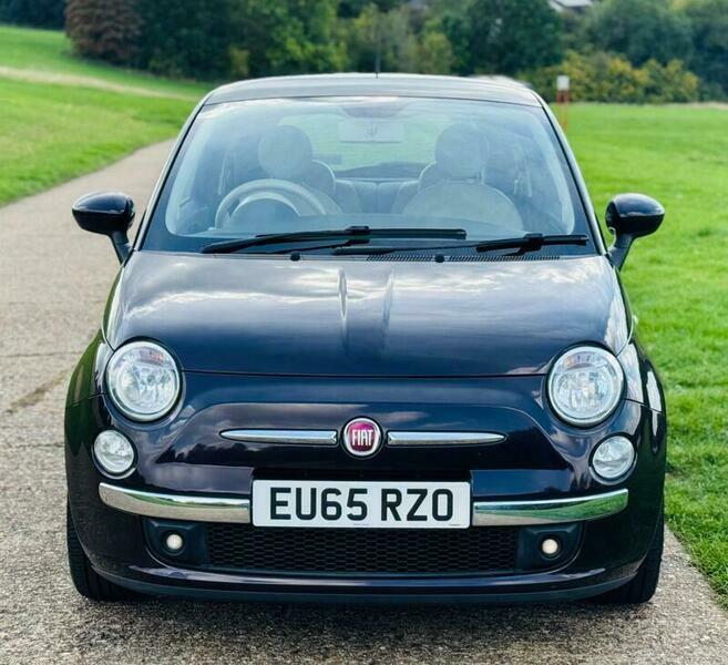 Fiat 500 Lounge Purple #2