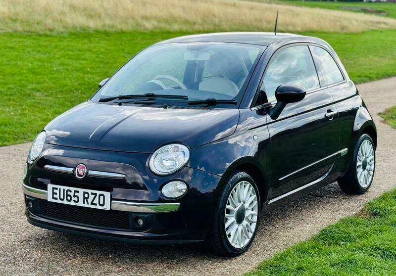 Fiat 500 Lounge Purple #3