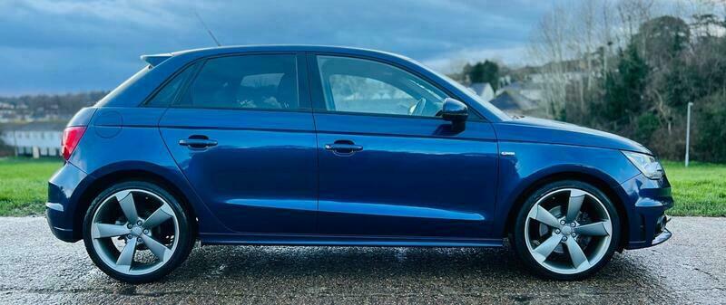 Audi A1 Sportback Tfsi S Line SO64CYF Blue #5