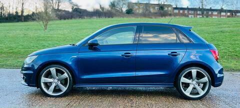 Audi A1 Sportback Tfsi S Line SO64CYF Blue #6