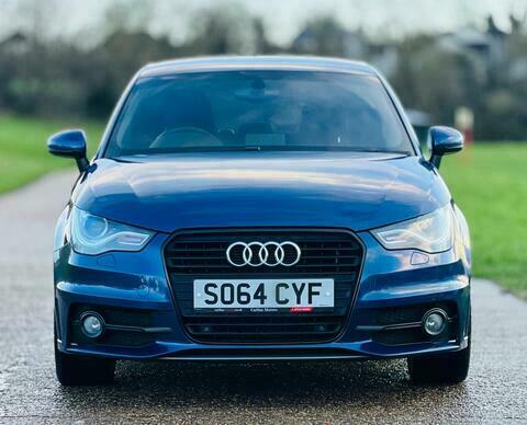 Audi A1 Sportback Tfsi S Line SO64CYF Blue #2
