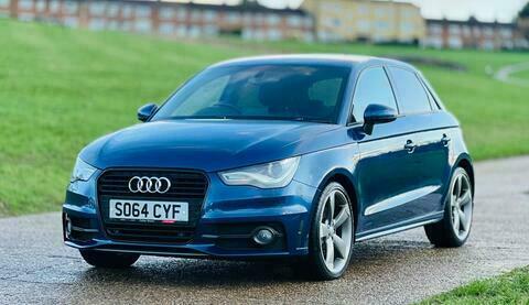 Audi A1 Sportback Tfsi S Line SO64CYF Blue #4