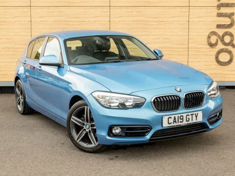 BMW 1 Series Hatchback Blue