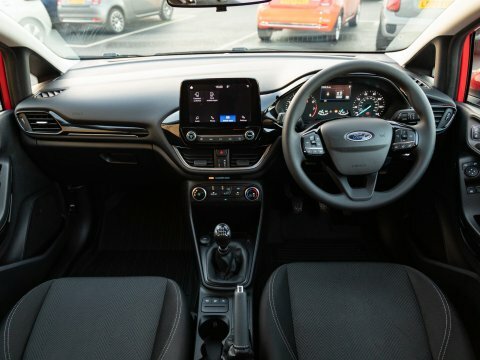 Ford Fiesta Hatchback YX72JXN Red #3