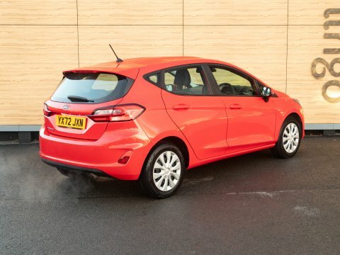 Ford Fiesta Hatchback YX72JXN Red #2