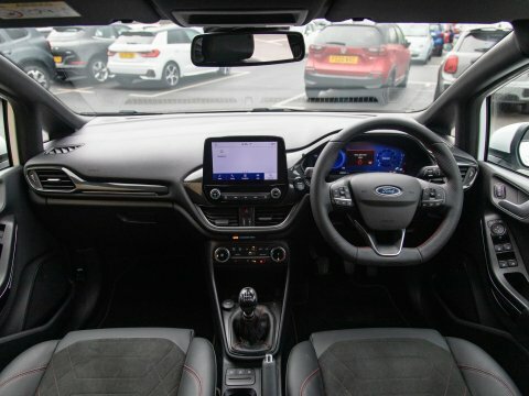 Ford Fiesta Hatchback OW72LSN White #3