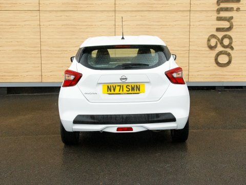Nissan Micra Hatchback NV71SWN White #6