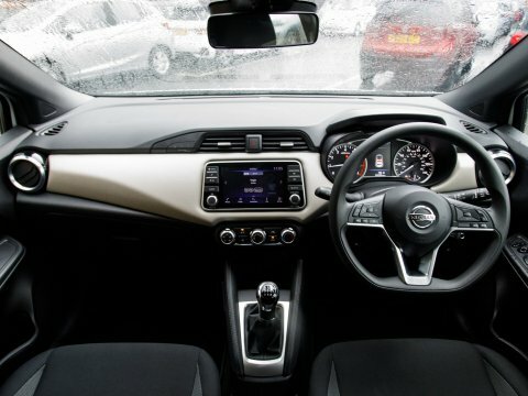 Nissan Micra Hatchback NV71SWN White #3