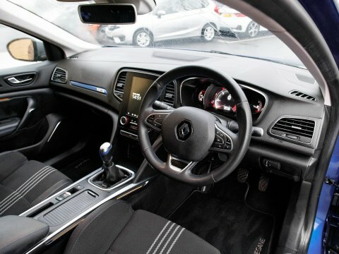 Renault Megane Hatchback SM69YLT Blue #4