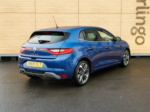 Renault Megane Hatchback SM69YLT Blue #2