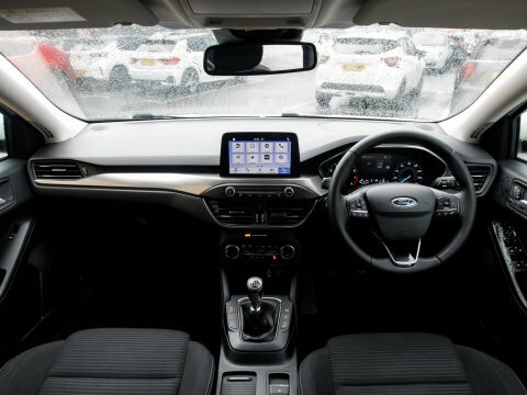 Ford Focus Hatchback WP19SJY White #3